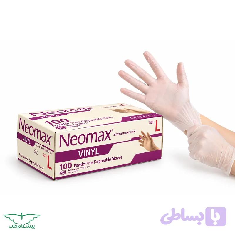 دستکش وینیل نئومکس — تصویر 1