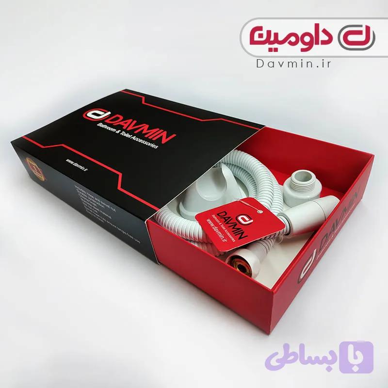 شیلنگ توالت سفید — تصویر 1