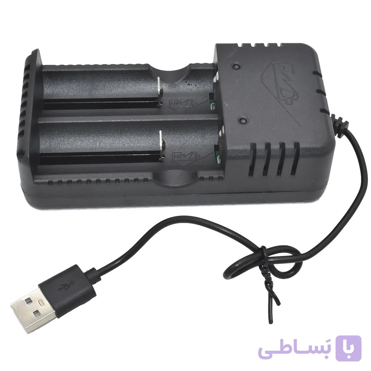 شارژر باتری چراغ قوه مدل HD-8991A — تصویر 1