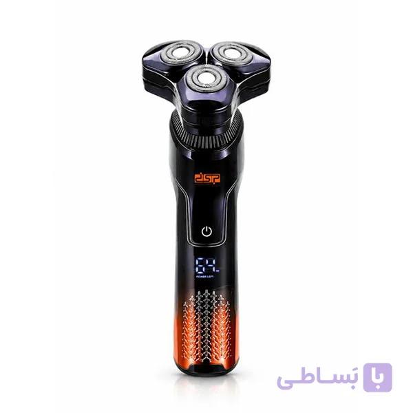 ماشین اصلاح صورت DSP مدل 60431؛ موتور 7700 دور، ضدآب IPX6 و ۹۰ دقیقه شارژدهی — تصویر 1