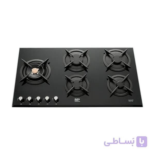 مستر پلاس گاز پنج شعله شیشه ای پلوپزکنار G228B