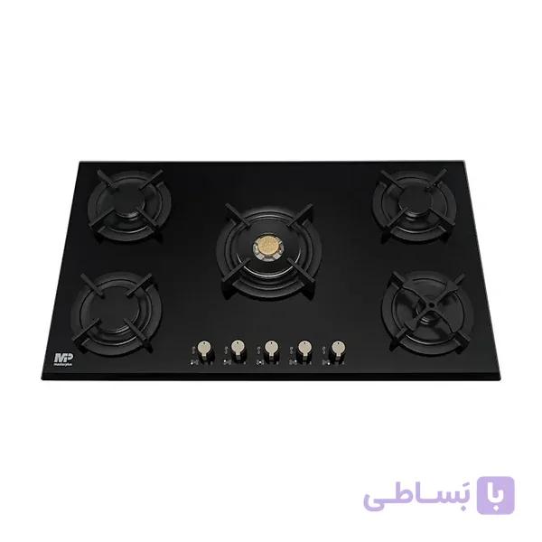 مستر پلاس گاز پنج شعله شیشه ای G256