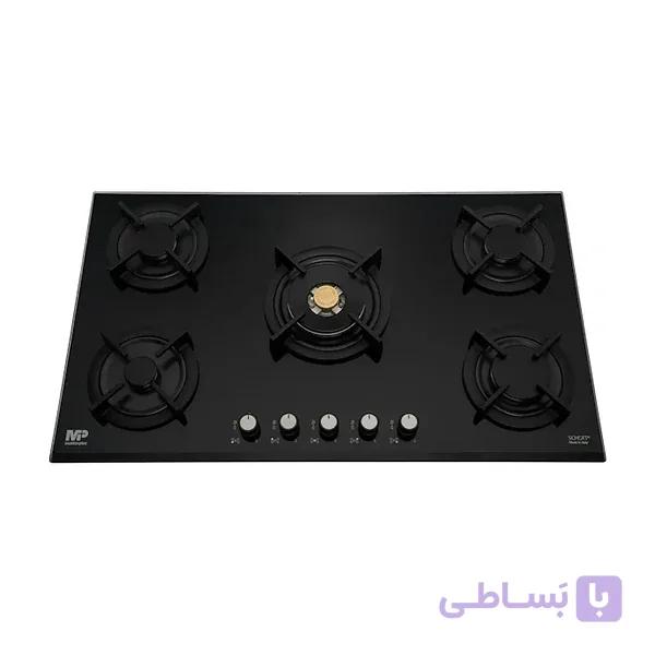 مستر پلاس گاز پنج شعله شیشه ای G255