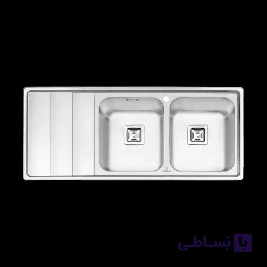 سینک پرنیان استیل PS 1221 راست