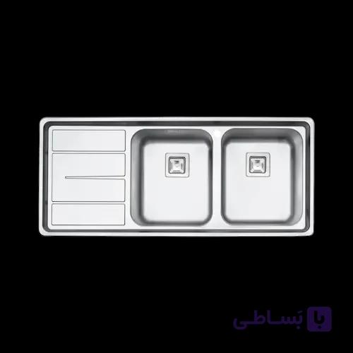 سینک پرنیان استیل PS 1226 چپ
