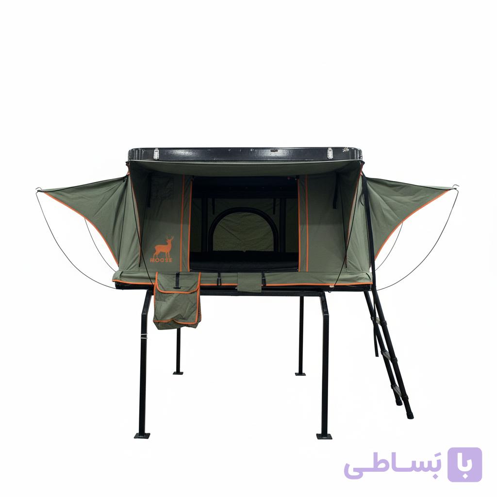 چادر سقفی دو طرف باز شو مدل هارد کیس برند  moose — تصویر 1