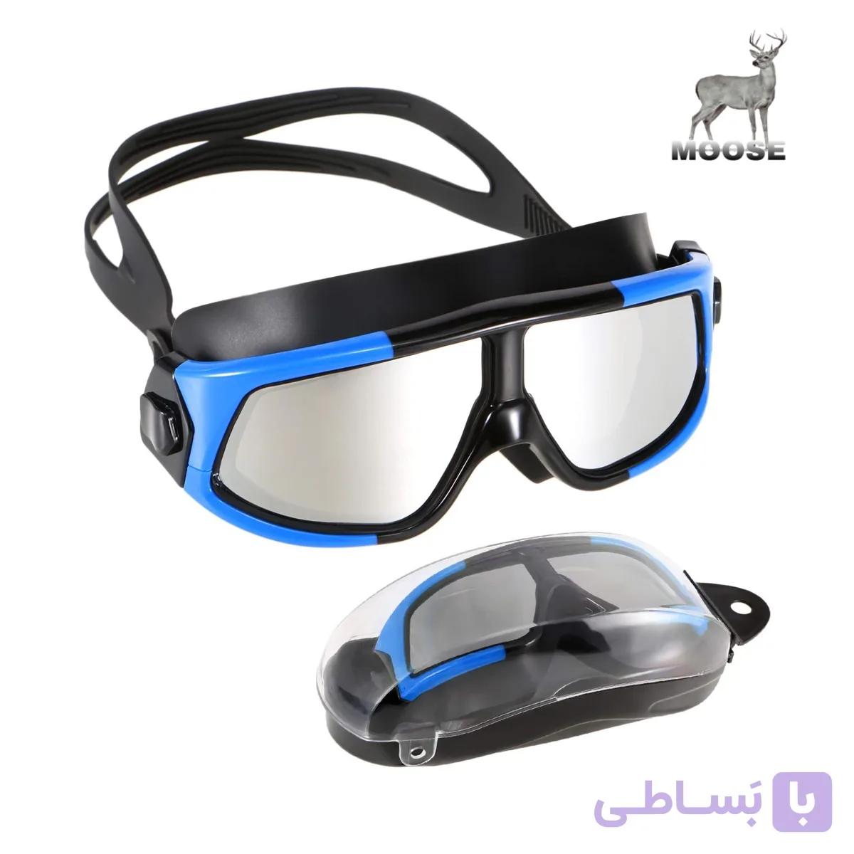 عینک شنا حرفه ای برند moose — تصویر 1
