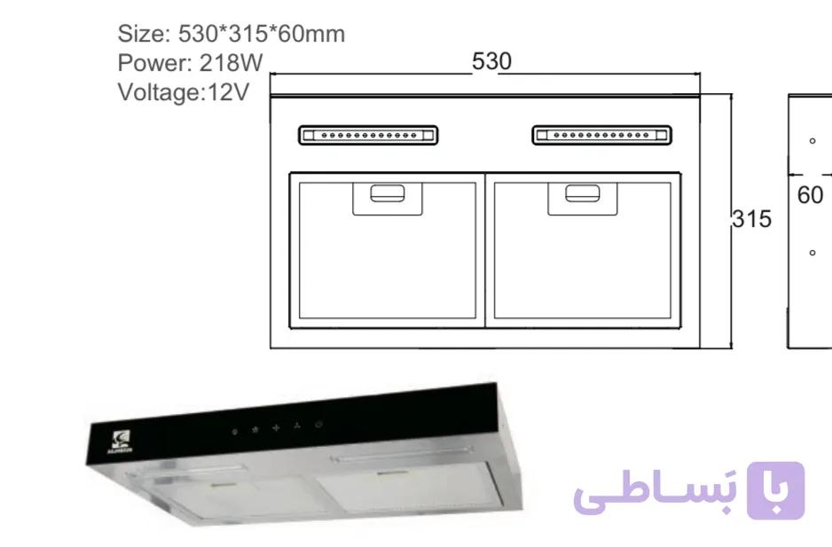 هود مخصوص کمپر و کاروان