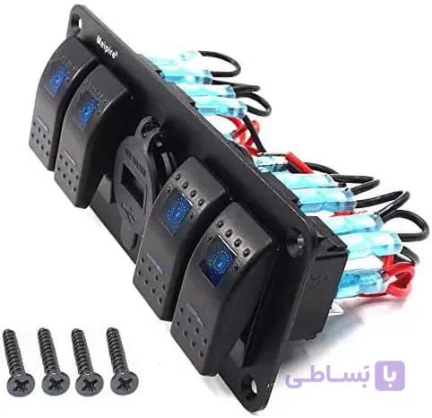 کنترل پنل و شارژر 4 کلید — تصویر 1