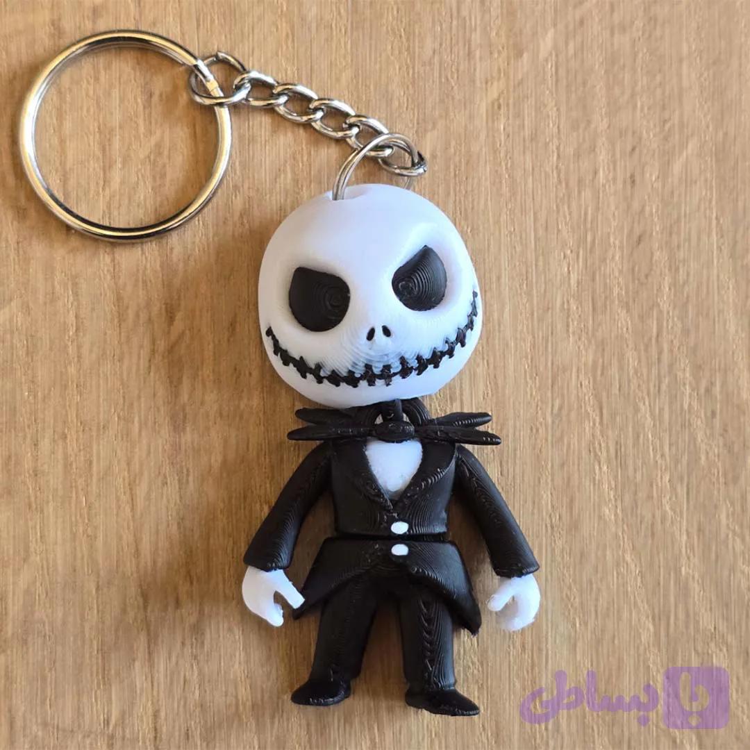 جاکلیدی رهام مدل KH0129 طرح Jack Skellington
