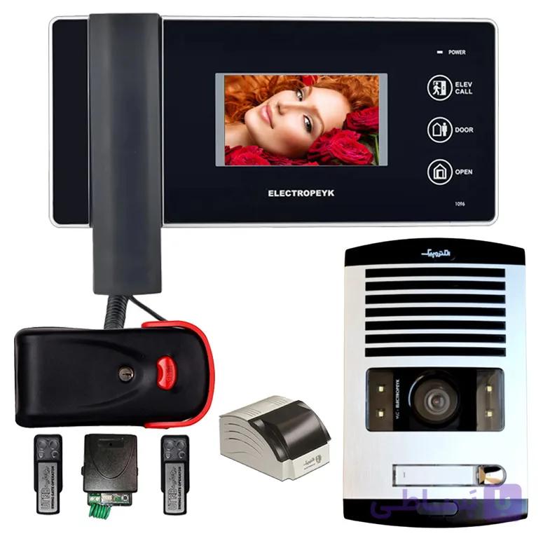 دربازکن تصویری الکتروپیک مدل FD/1086/1/1096/1093 ریموتدار