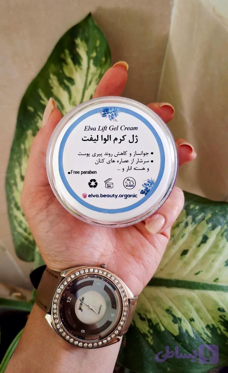ژل کرم لیفت و کلاژن ساز اِلوا ۵۰ گرم