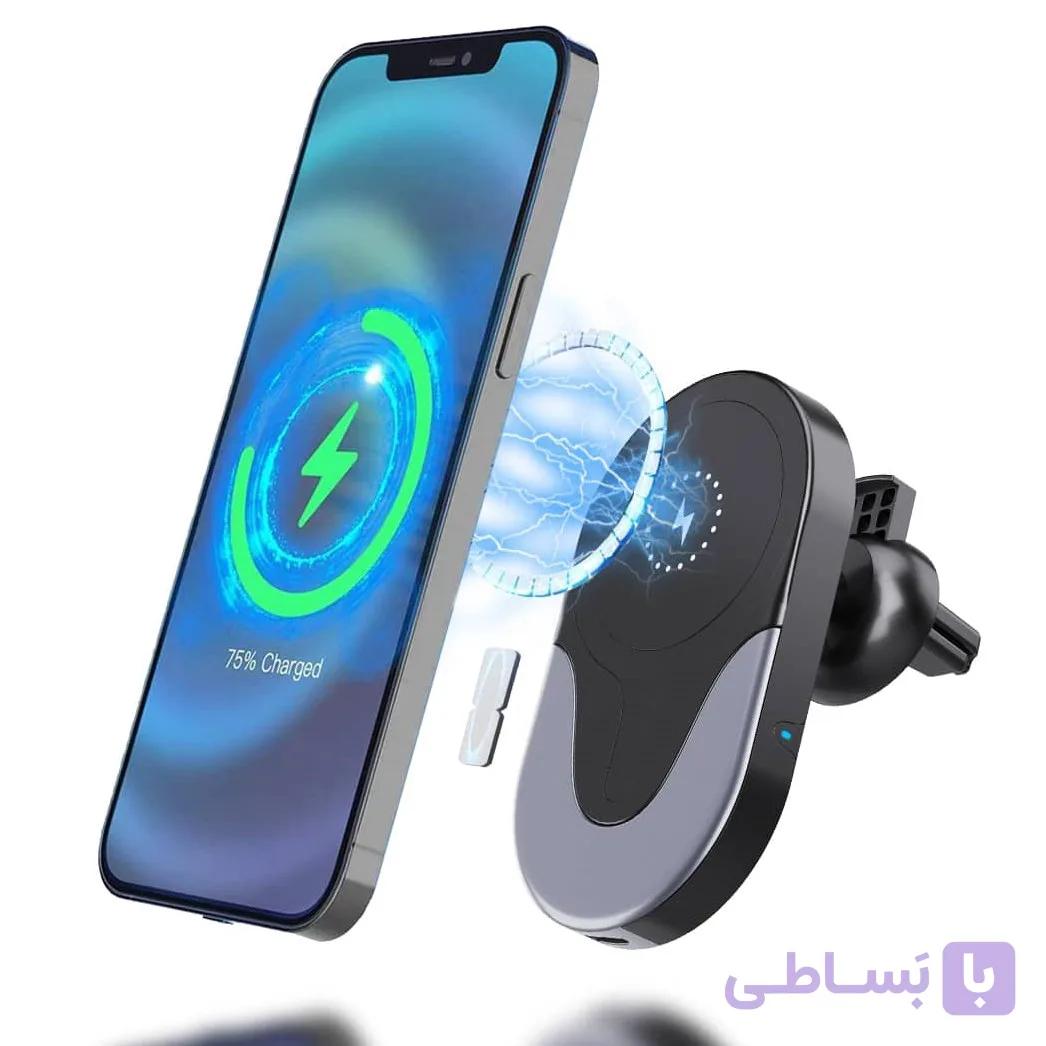 شارژر وایرلس خودرو مدل SW-M300 — تصویر 1