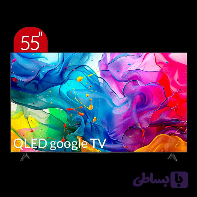 تلویزیون QLED 4K UHD هوشمند تی سی ال مدل 55P7K سایز 55 اینچ — تصویر 1