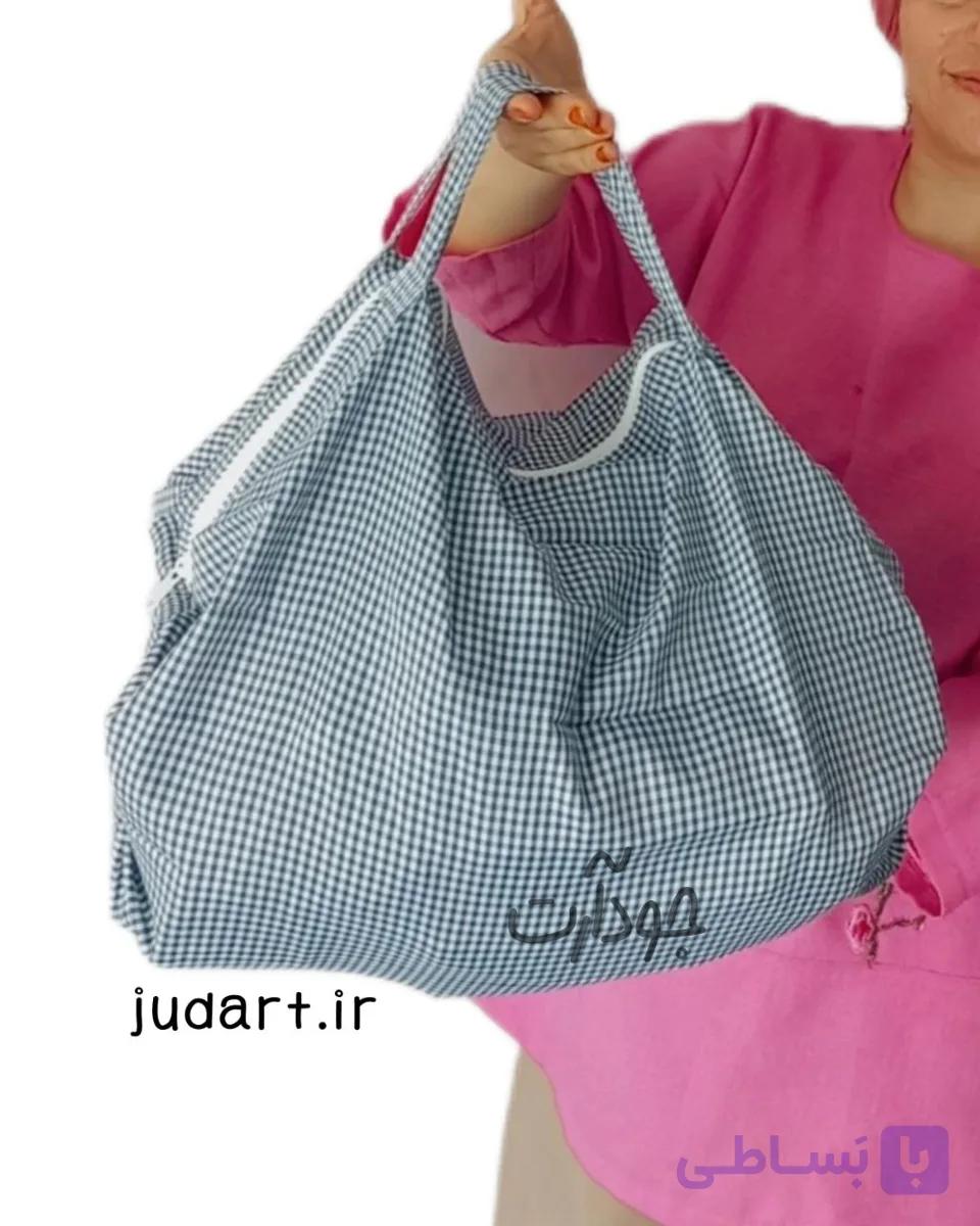 کیف خرید تاشو پارچه ای