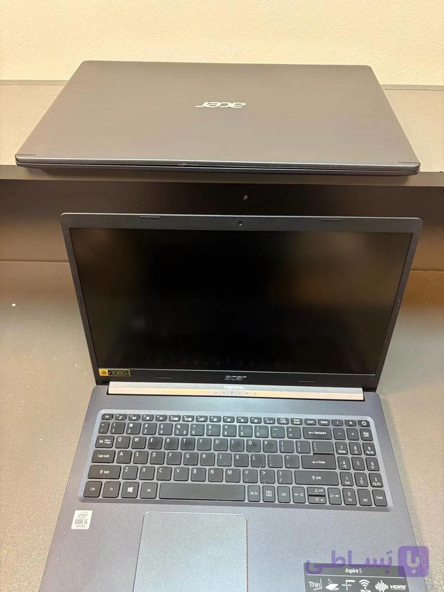 لپ تاپ ACER مدل Aspire 5 سایز 15.6 اینچ پردازنده core i۵ نسل ده هارد ssd nvme — تصویر 1