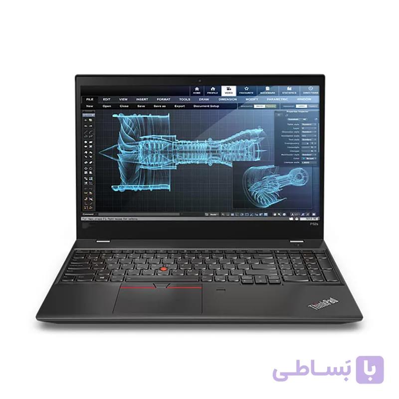 لپ تاپ لنوو مدل Thinkpad P52s گرافیکدار سایز 15.6 اینچ پردازنده اینتل core i7 نسل هشت هارد ۲۵۶ ssd رم 16 ddr4 (مشابه نو) — تصویر 1