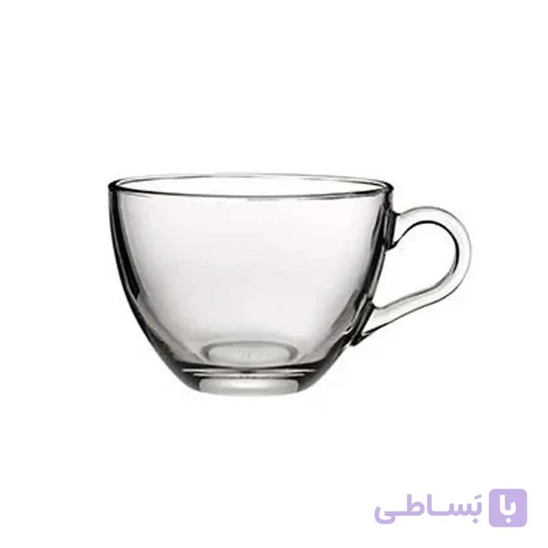فنجان چای خوری شیشه‌ای 6 عدد BASIC پاشاباغچه — تصویر 1