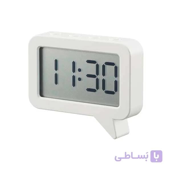 ساعت دیجیتال و تایمر سفید مدل LJUNGPIPARE ایکیا — تصویر 1