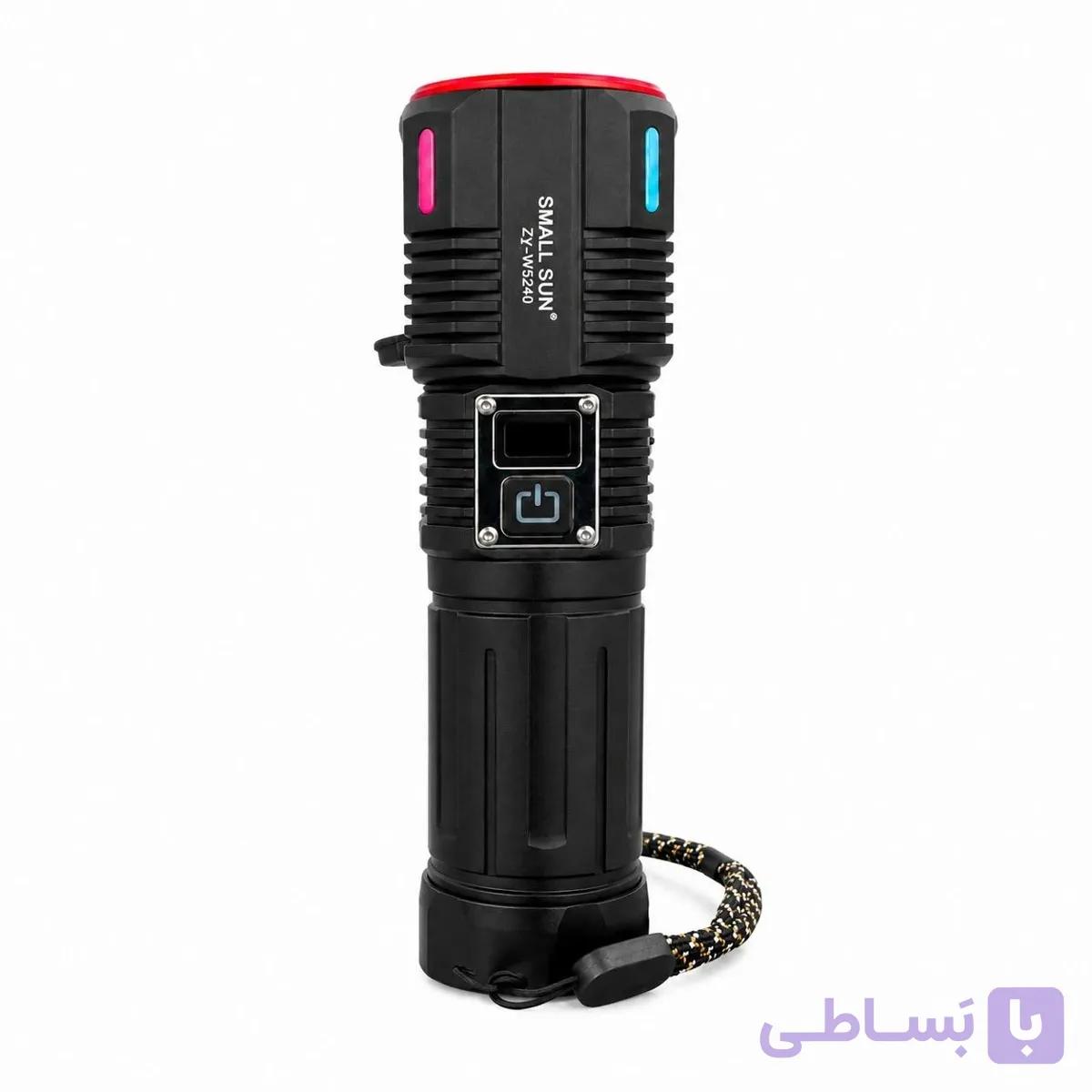 چراغ قوه اسمال سان مدل ZY-W5240 | چراغ قوه پرنور و برد بالا — تصویر 1