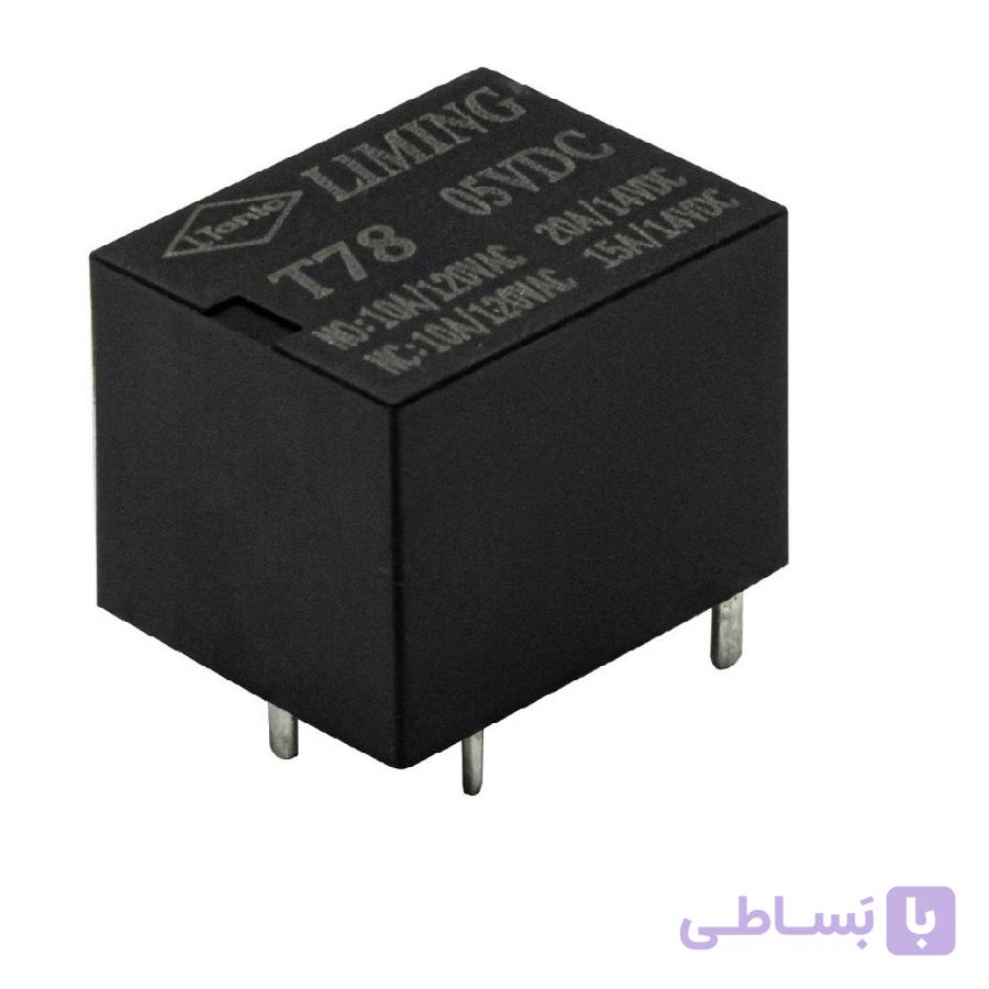 رله بچه میلون 5 ولت 1 کنتاکت 20 آمپر NCR | NRP18--5VDC