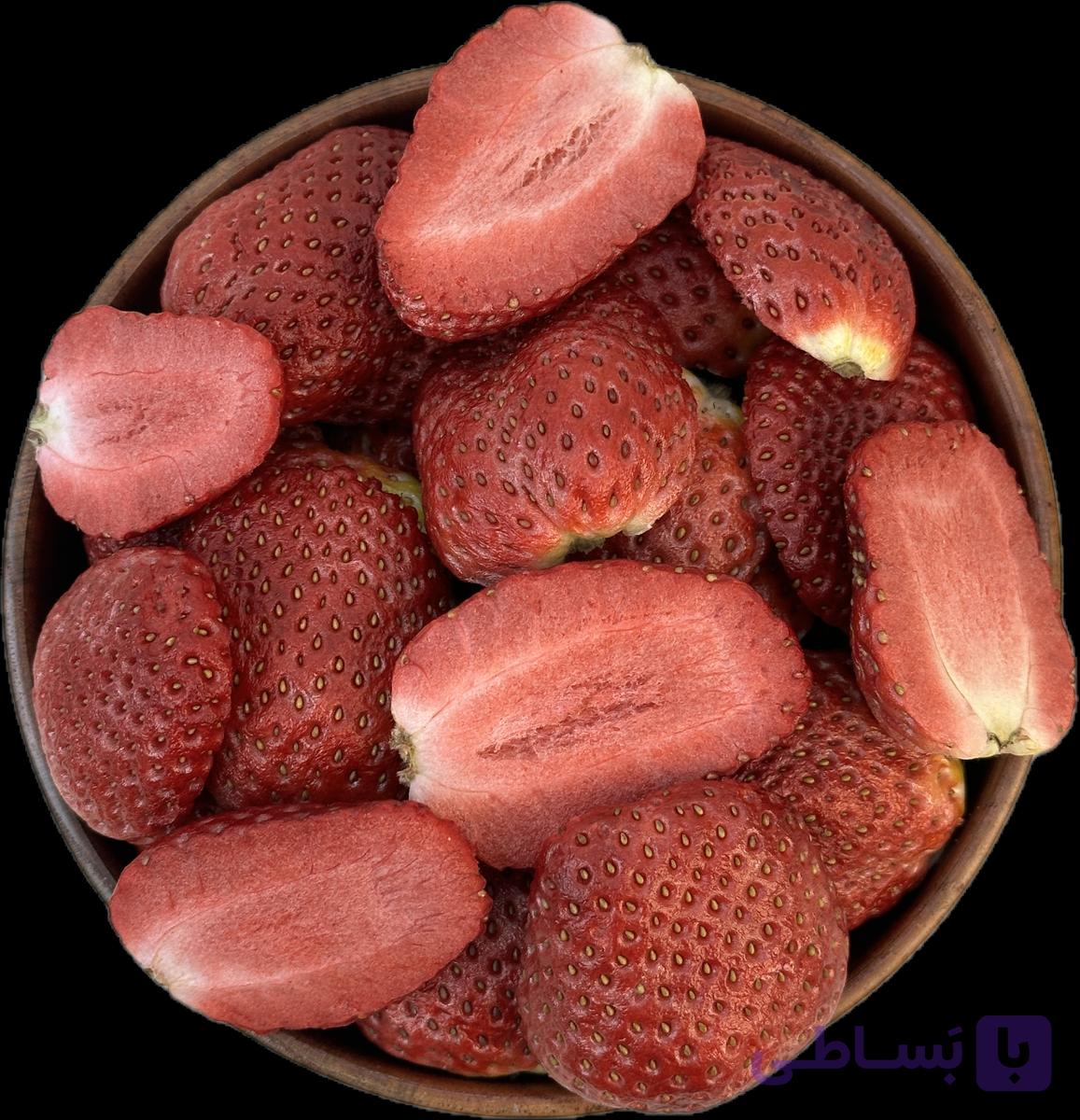 توت فرنگی خشک پفکی فریزدرایر — تصویر 1