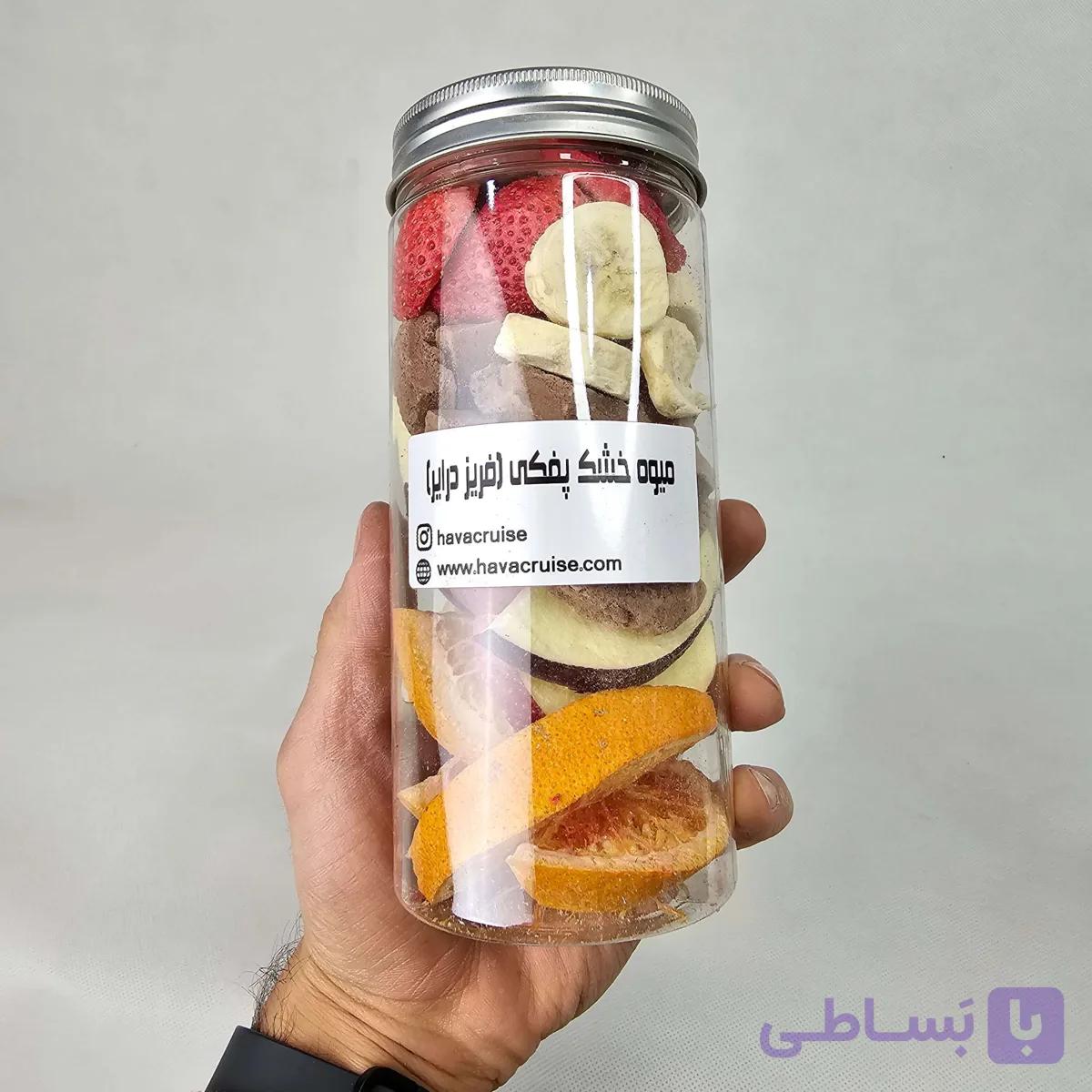 پک تست میوه و بستنی خشک پفکی فریزدرایر — تصویر 1