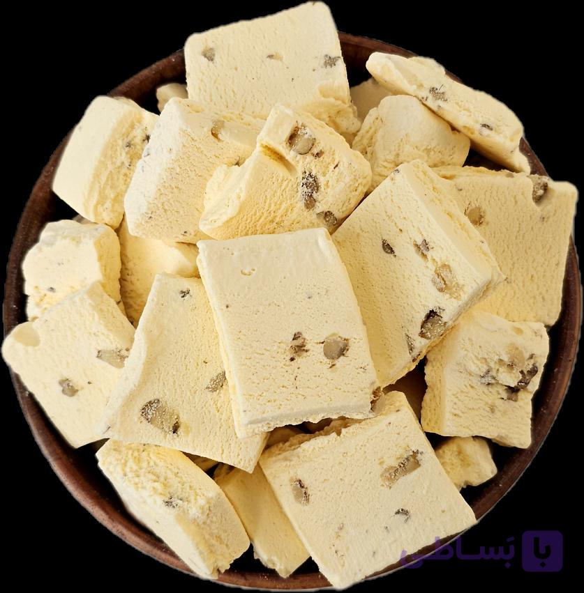 بستنی خشک کره گردو
