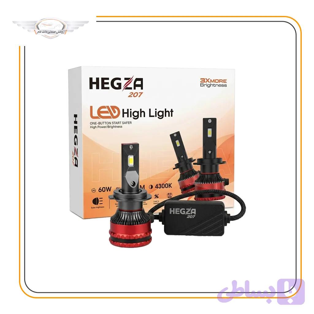 هدلایت هگزا مدل 207 رنگ یخی 6000K