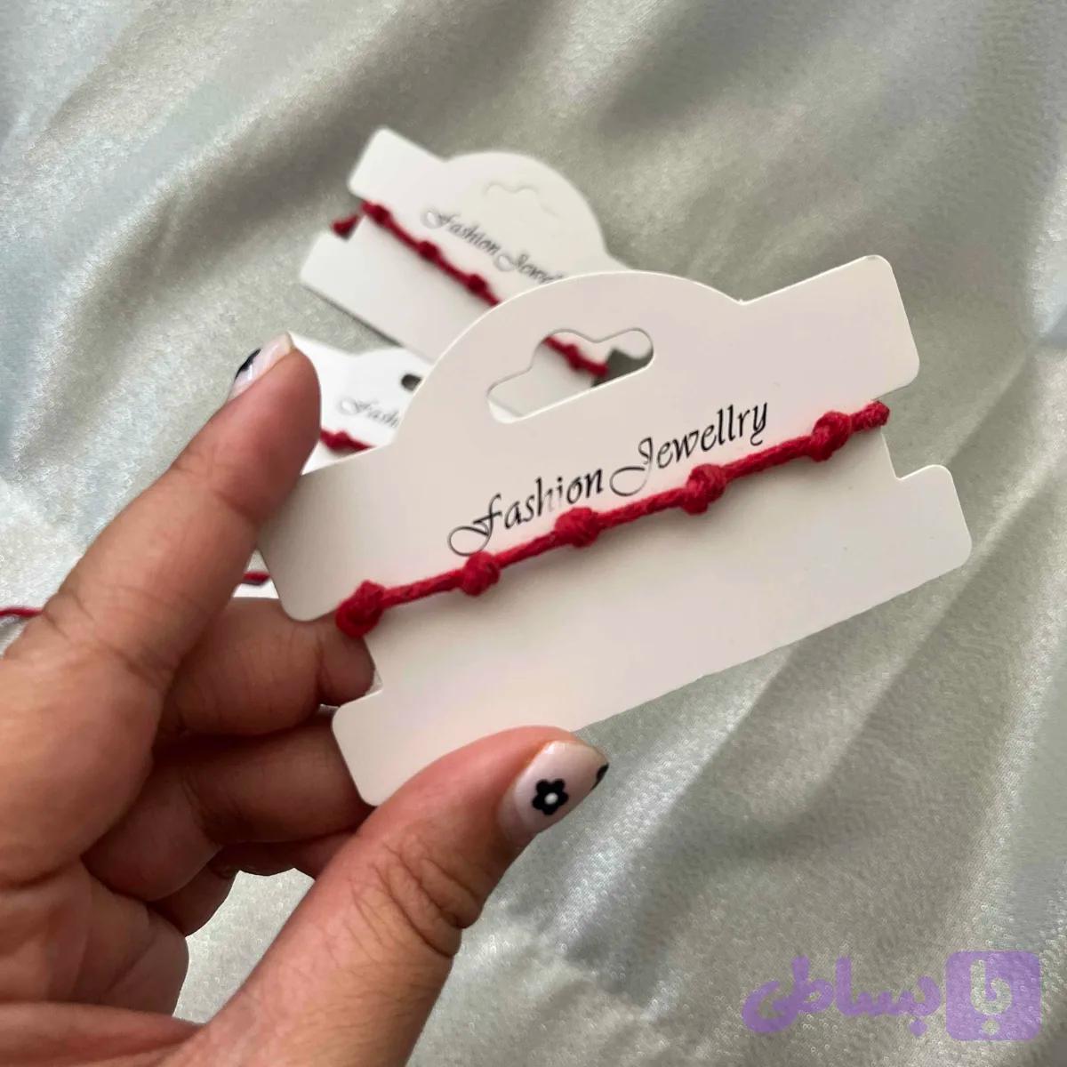 دستبند هفت گره قرمز (کد 9NZN7)