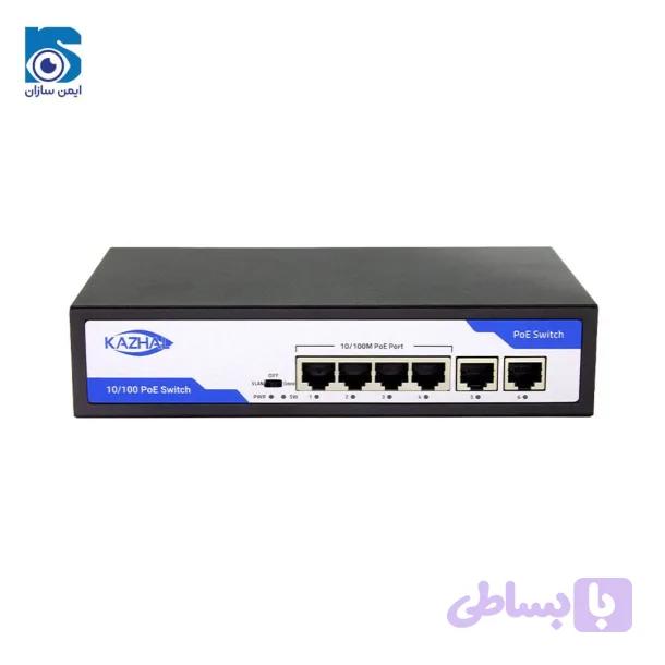 سوئیچ PoE کژال KAZHAL KNS-P42F-E3