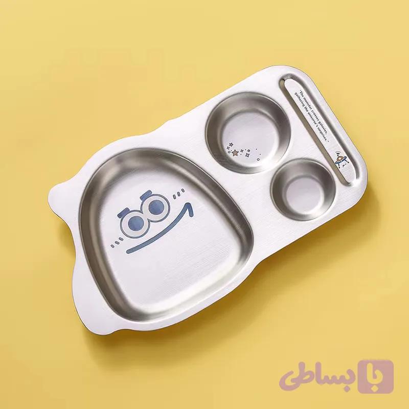 ظرف غذای کودک استیل پو — تصویر 1