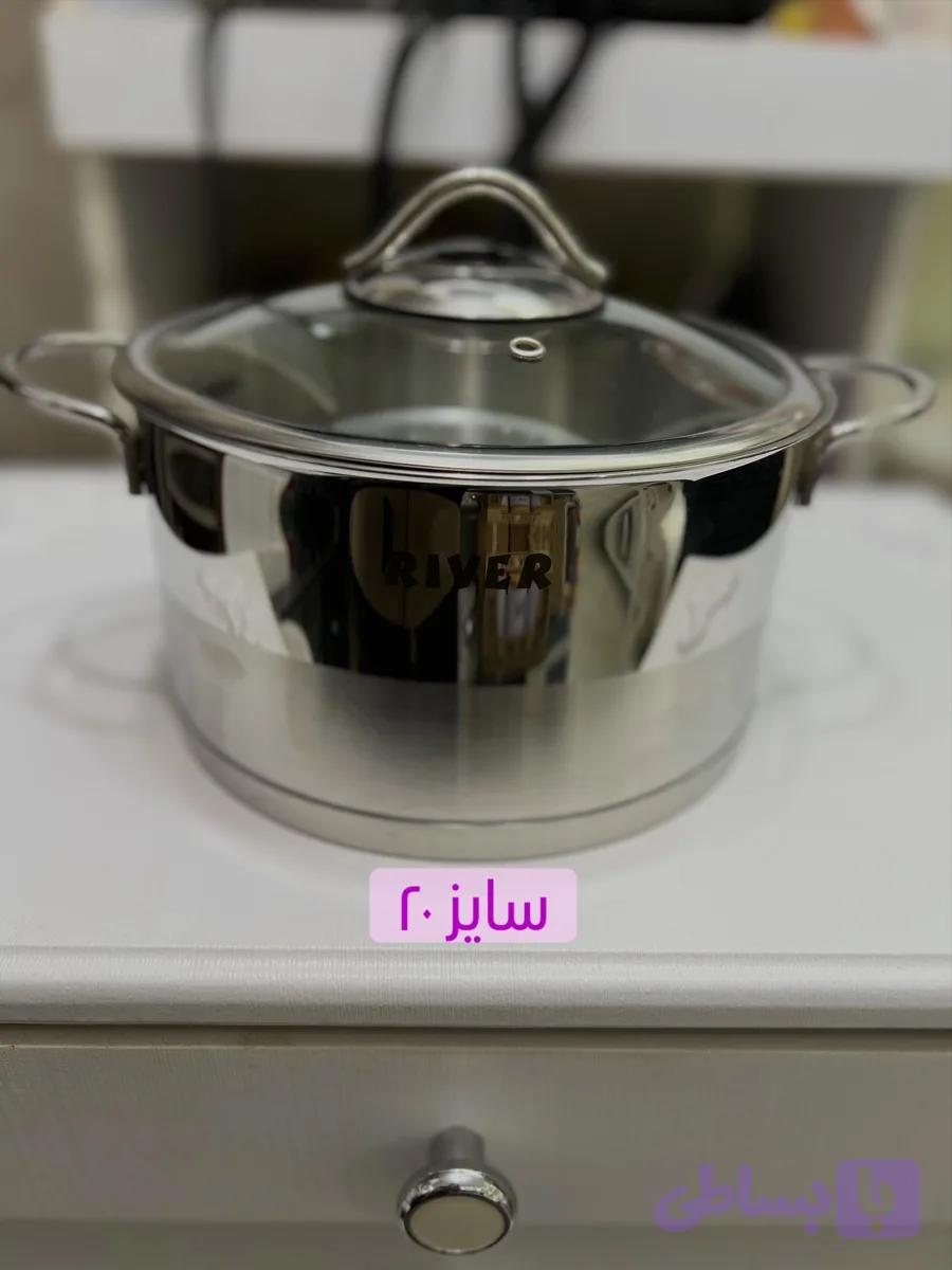 قابلمه استیل ریور سایز ۲۰ — تصویر 1