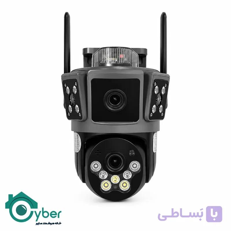 دوربین سیمکارتی دو لنز چرخشی HACVIO مدل HAC-SPD-S2568O