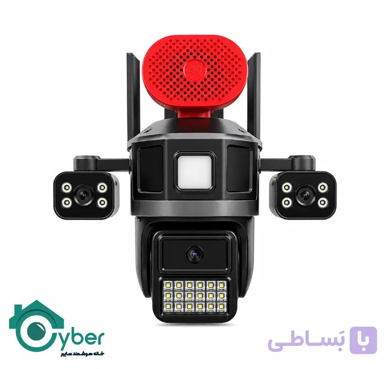 دوربین سیمکارتی سه لنز چرخشی HACVIO مدل HAC-SPD-S3150O