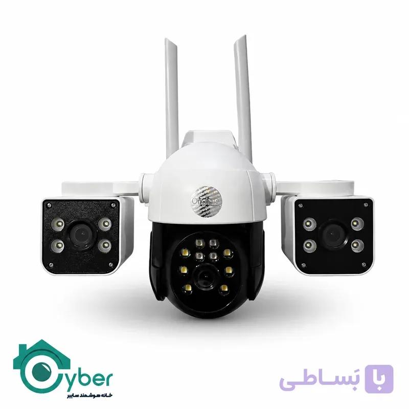 دوربین سیمکارتی سه لنز چرخشی HACVIO مدل HAC-SPD-W3122V