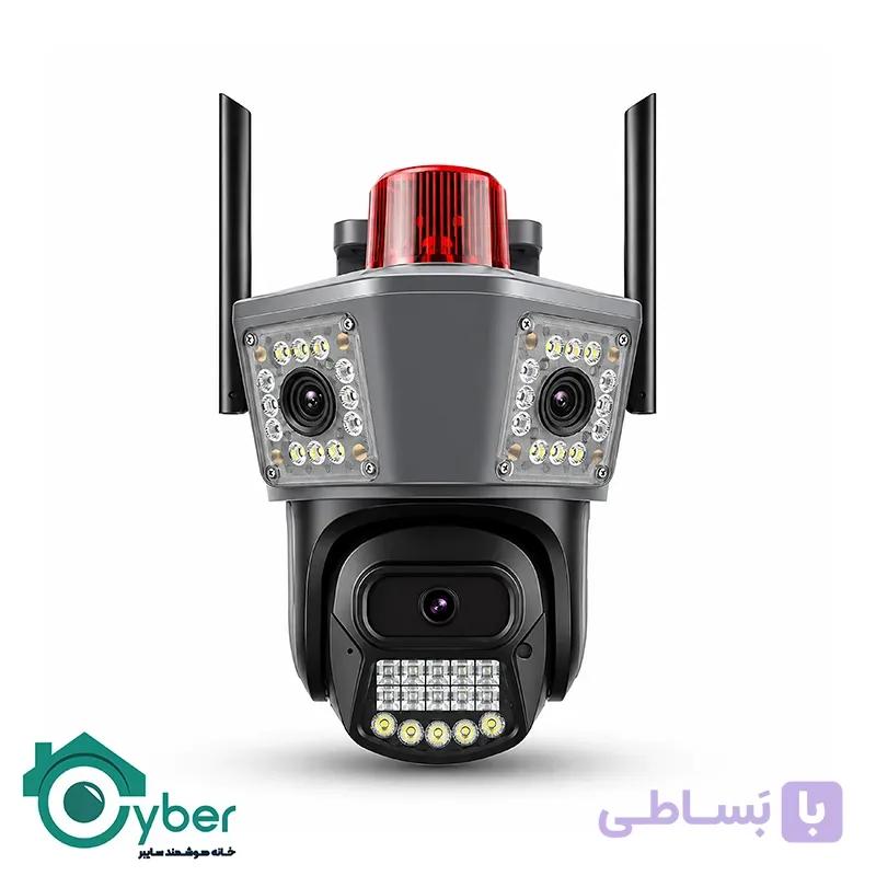 دوربین سیمکارتی سه لنز HACVIO مدل HAC-SPD-S3310O | انتقال تصویر بدون WiFi با کیفیت 12 مگاپیکسل