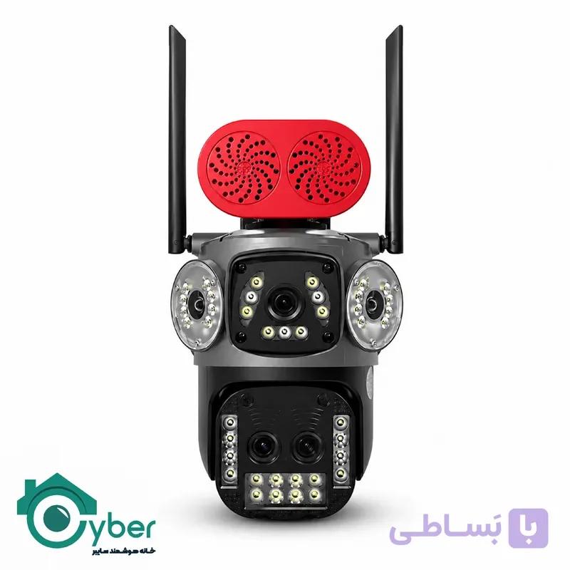 دوربین سیمکارتی سه لنز حرفه‌ای زوم اپتیکال HACVIO مدل HAC-SPD-S39260OZ