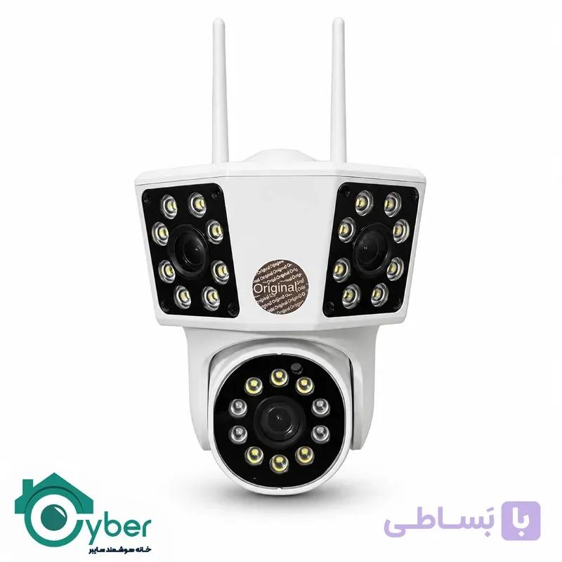 دوربین سیمکارتی سه لنز چرخشی HACVIO مدل HAC-SPD-W3366V