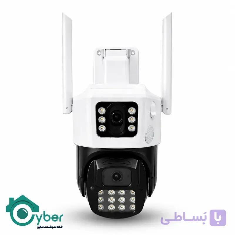 دوربین سیمکارتی دو لنز چرخشی HACVIO مدل HAC-SPD-W2558V