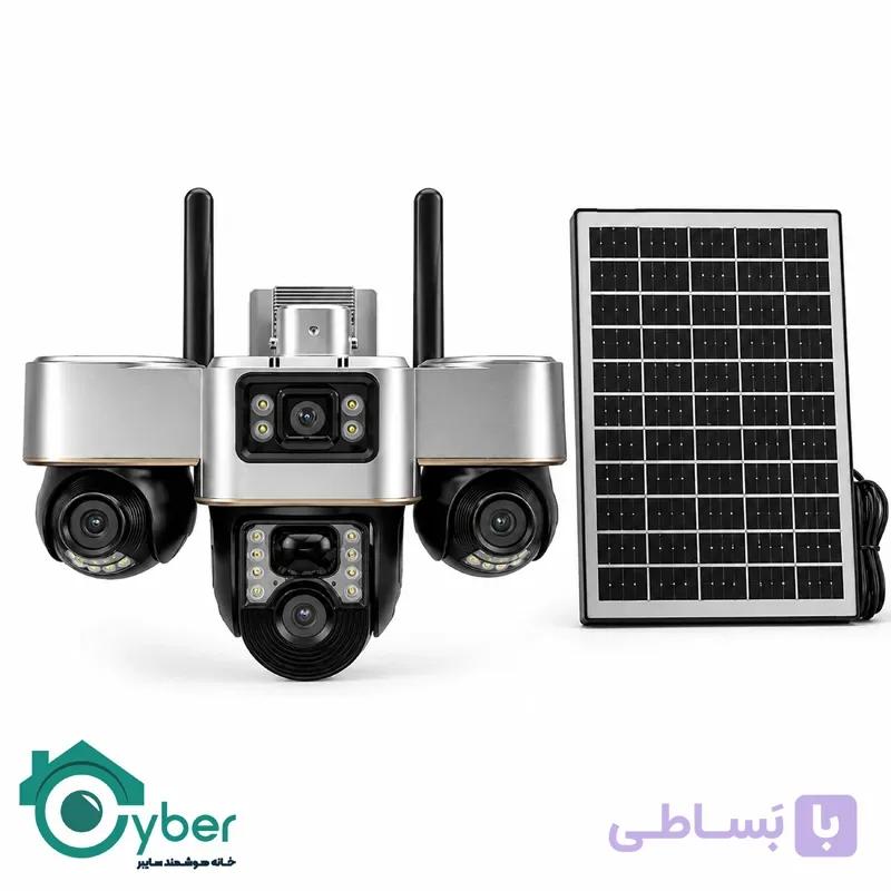 دوربین خورشیدی سیمکارتی سه لنزه صنعتی HACVIO مدل HAC-PTZ-S3980V