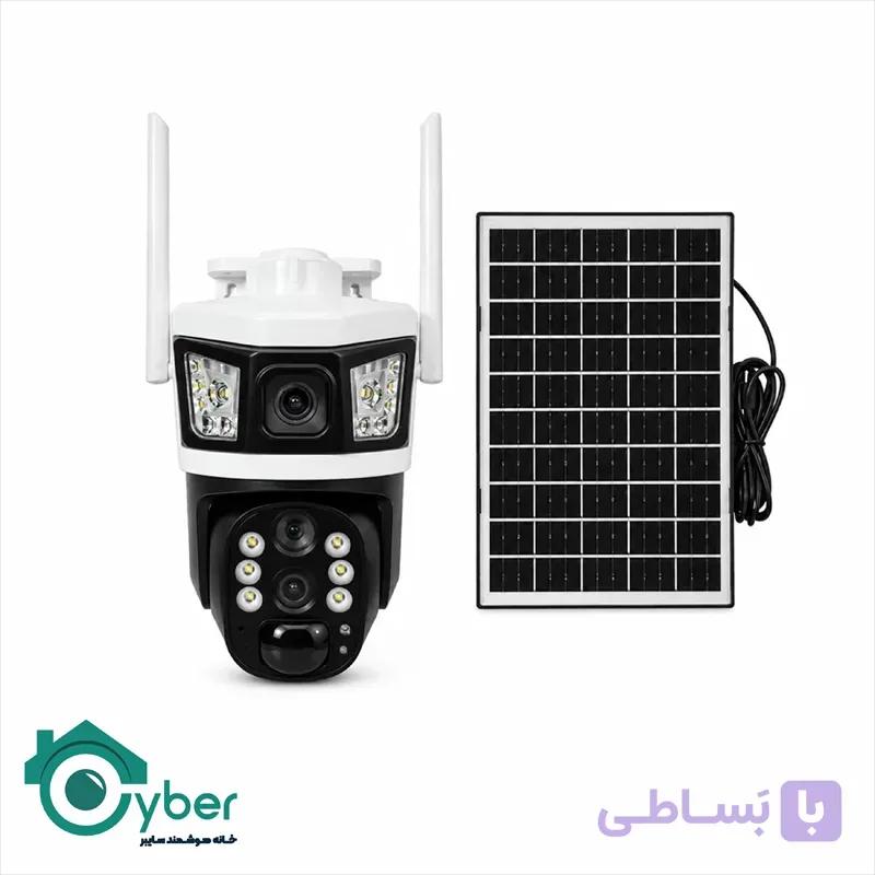 دوربین خورشیدی سیمکارتی سه لنزه چرخشی HACVIO مدل HAC-SPD-W3984VZ