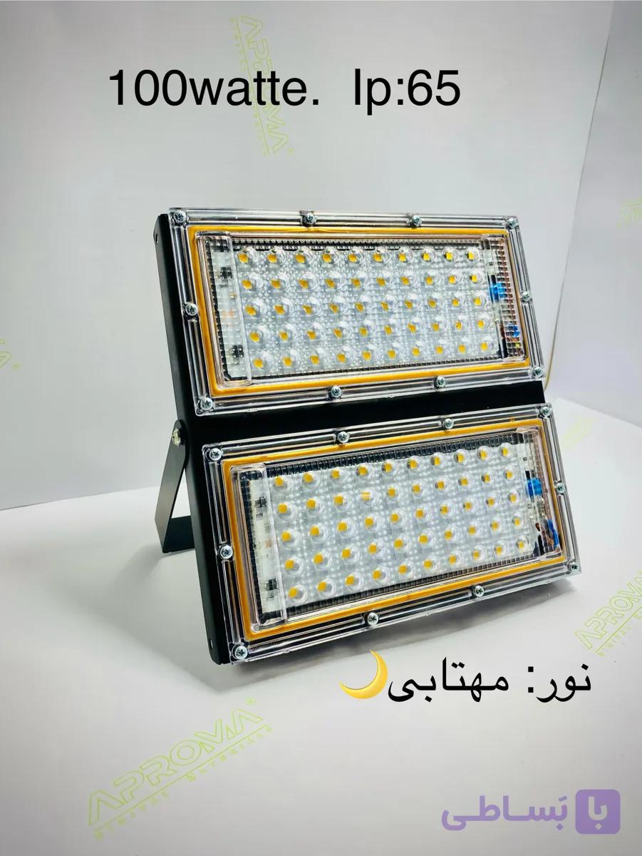 پرژکتور 100 وات نورینو پارس (قرمز ) 18 ماه ضمانت تعویض بدنه سنگین