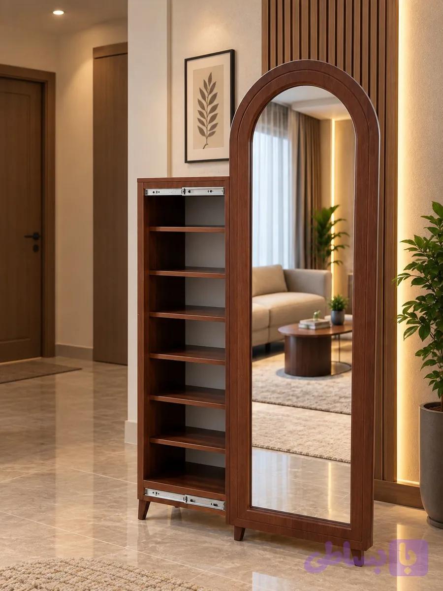 جاکفشی ریلی آینهدار