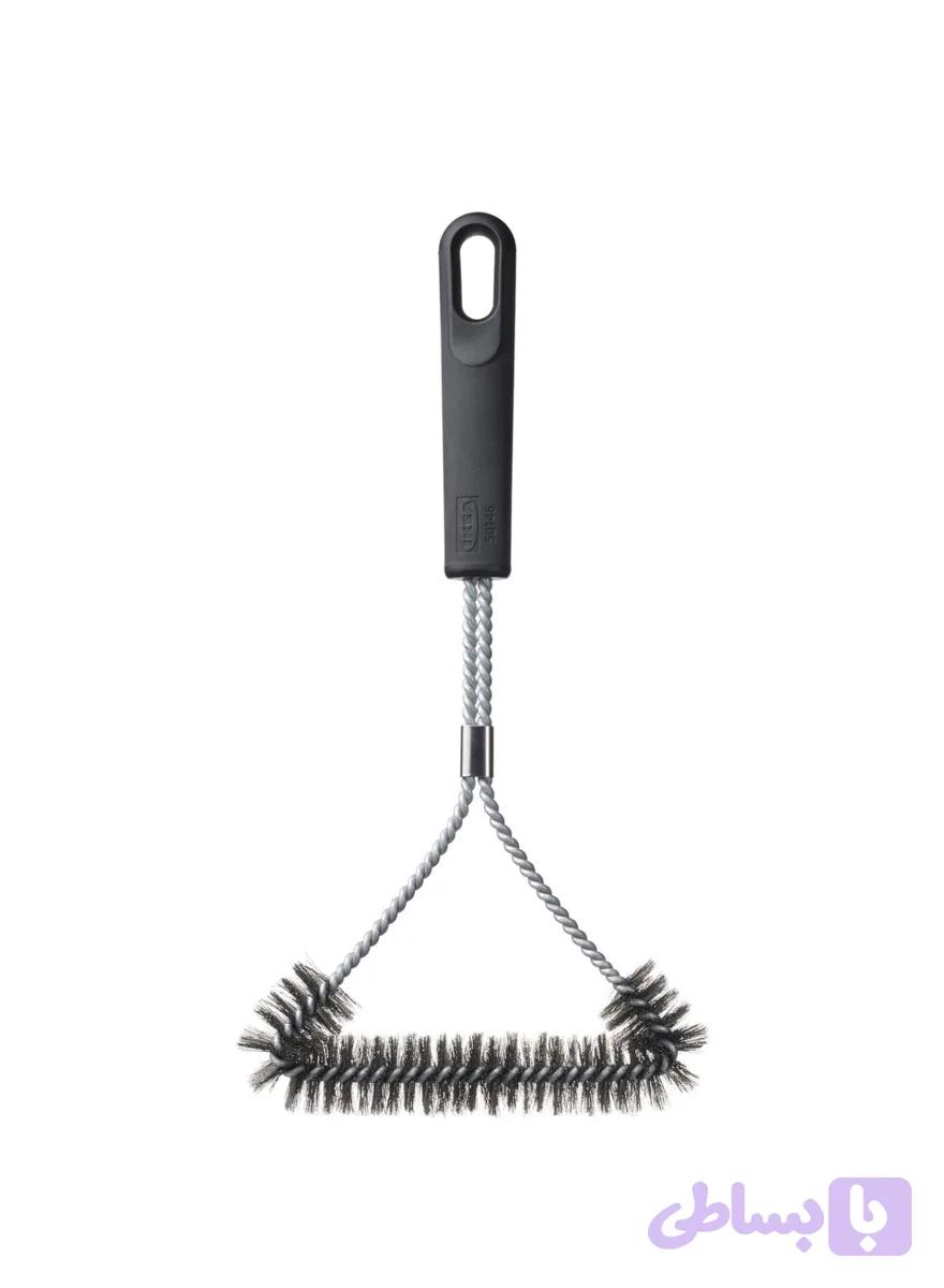 برس تمیز کننده کباب پز آیکیا، مدل GRILLTIDER ، استیل/مشکی ، 35 سانتی متر — تصویر 1
