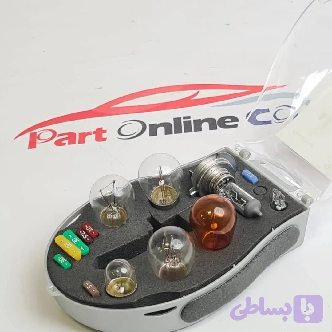 کیت لامپ چراغ پژو 2008 -206-c3 — تصویر 1