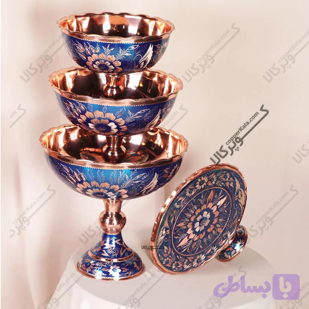 سرویس پذیرایی مسی سیمرغ آبی