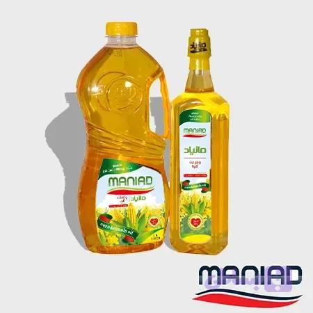 روغن ذرت کانولا مانیاد
