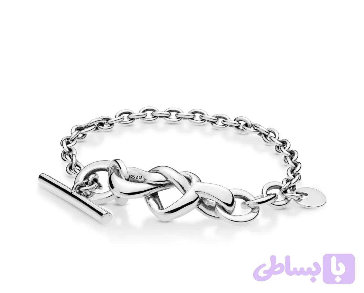 دستبند طرح قلب پاندورا