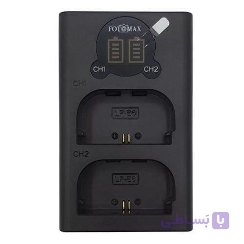 شارژر دوبل باتری فوتومکس مدل LP-E6